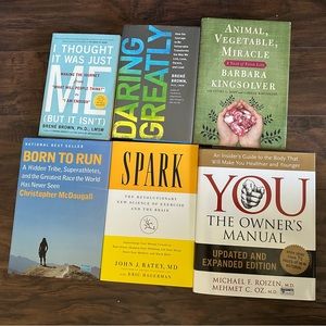 Nonfiction Book Bundle, includes two by Brene Brown & one by Barbara Kingsolver
